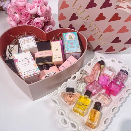 Valentino Heart Mini Perfumes Box